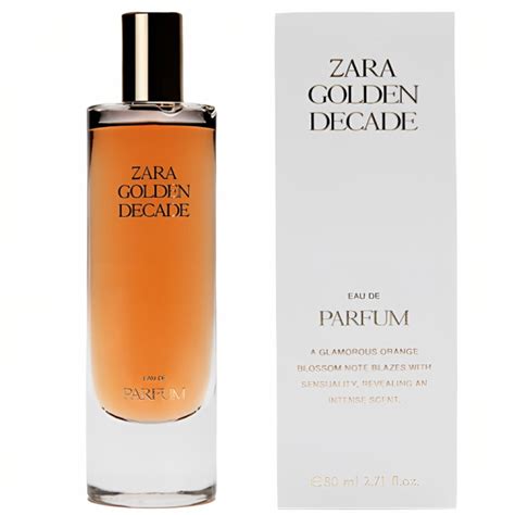 golden decade perfume zara